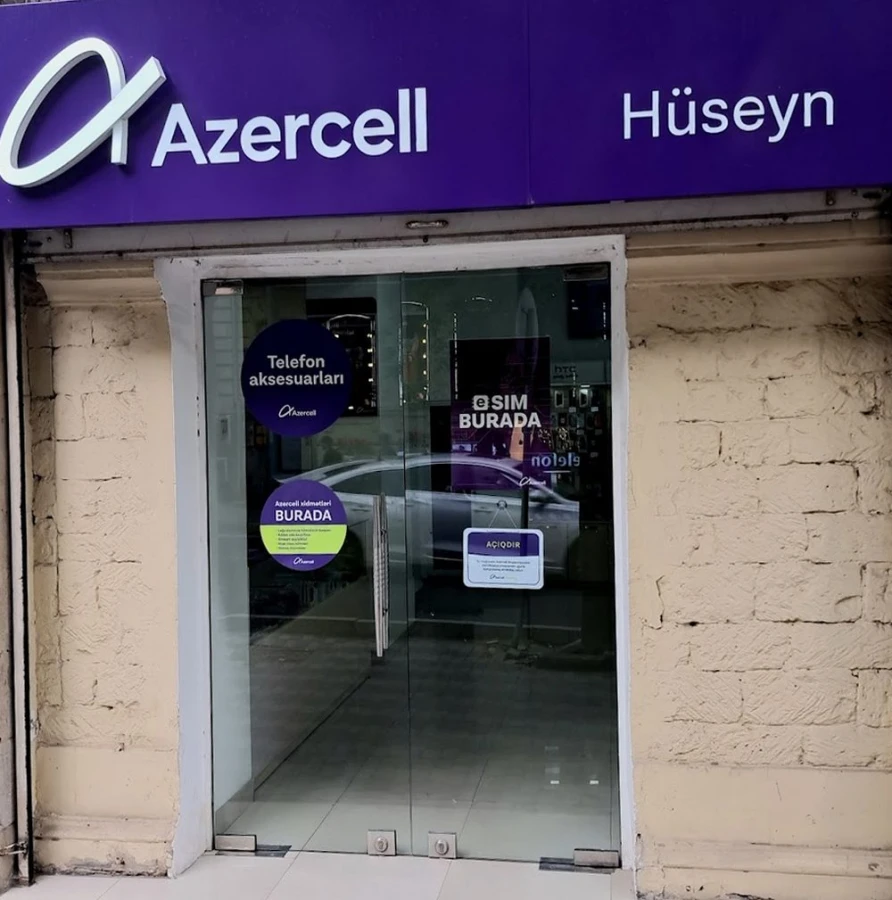 Azercell Əlincə Layn telefon mağazası (Bakı)