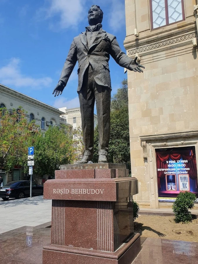 Statue of Rashid Behbudov (Baku)