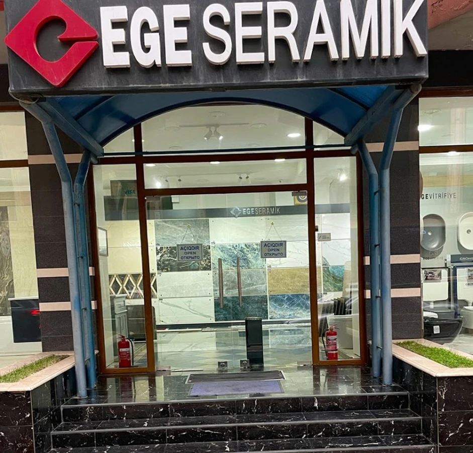 Ege Seramik keramo qranit və hamam aksessuarları mağazası (Baku)