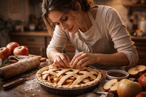 Krallardan mətbəxlərə: alma piroqunun tarixi