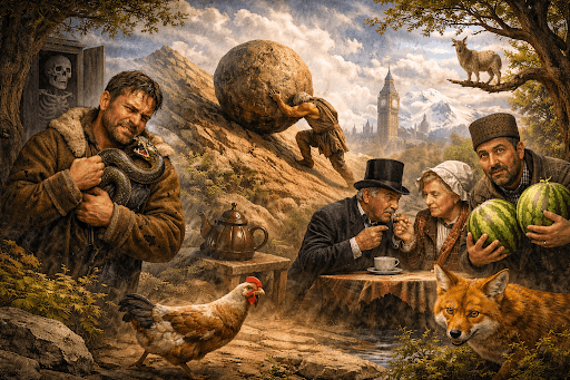 Frazeologizmlər — hər bir xalqda tanıdığımız insanlar haqqında mini-süjetlər