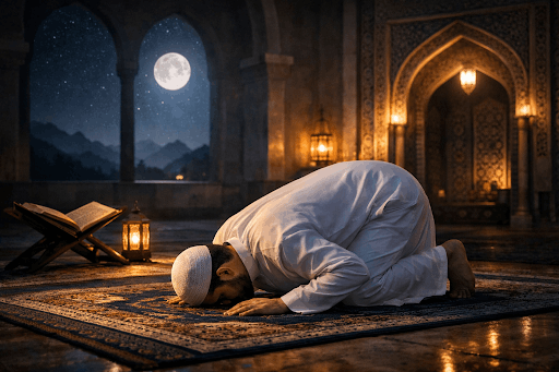 Gecə namazı: gecənin sükutunda aram tapmaq yolu