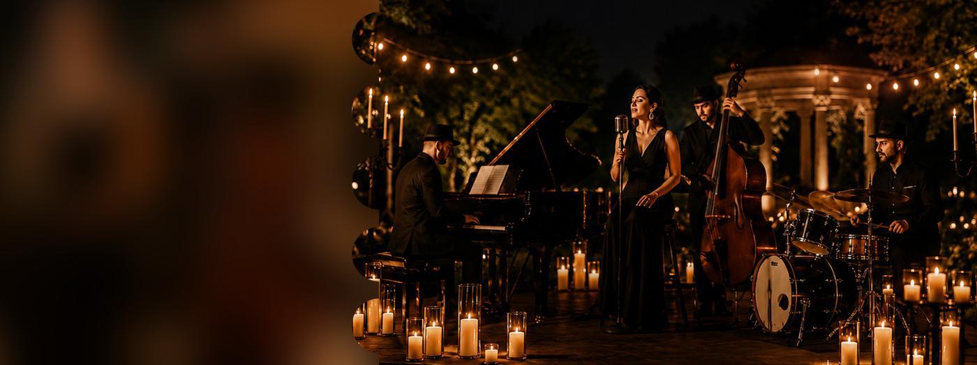 Jazz Evening - An Open-Air Concert Surrounded by Candlelight