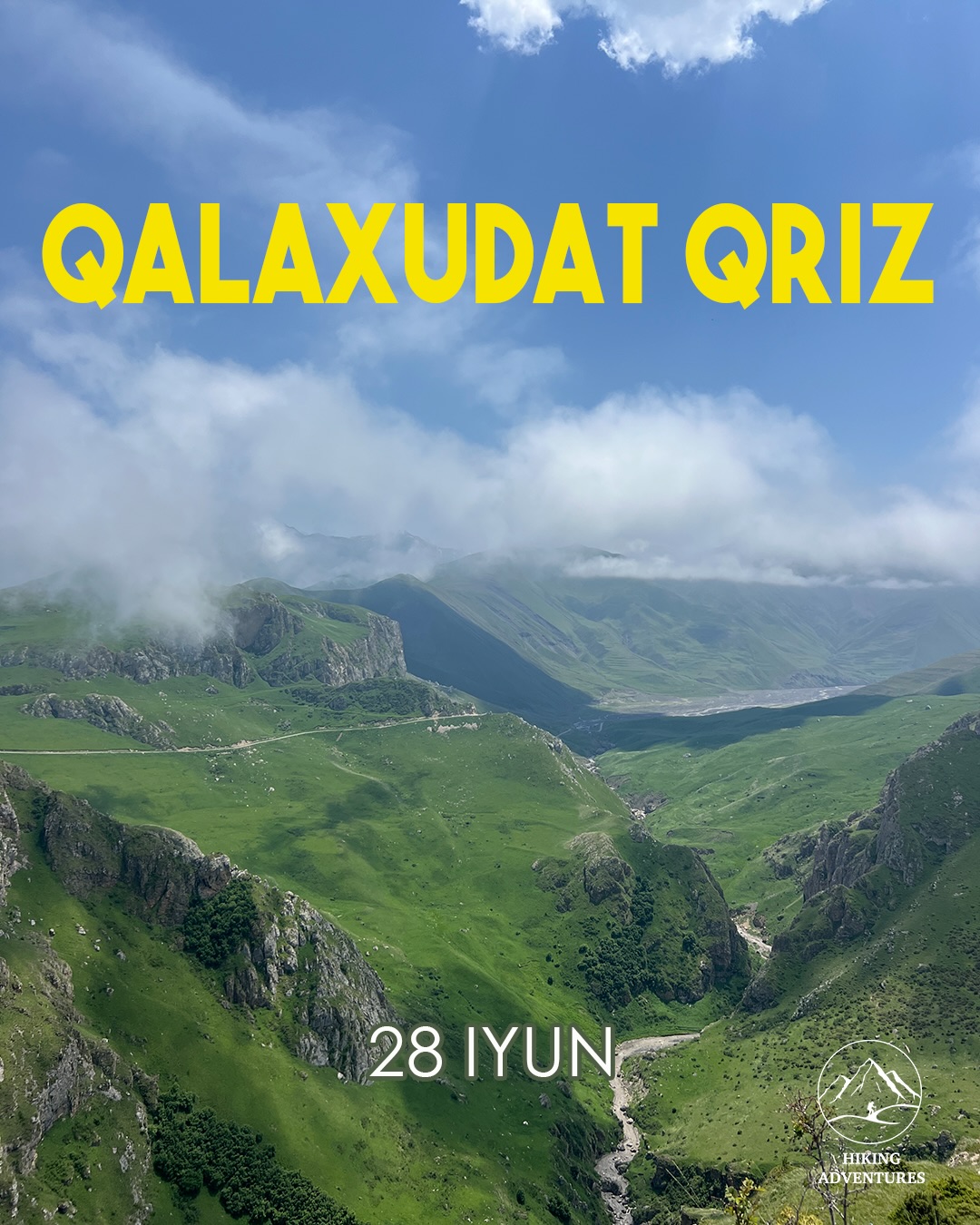 Hiking Trip to Qalaxudat Qrız Waterfall