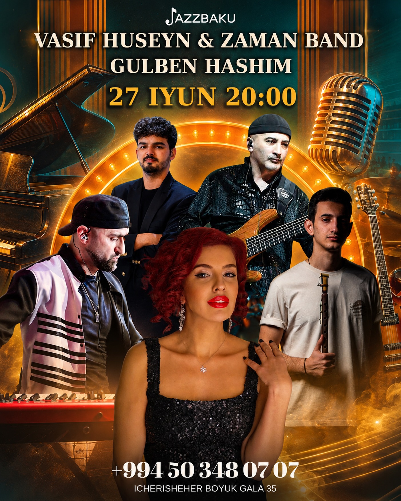 Vasif Huseyn and ZAMAN Band Concert