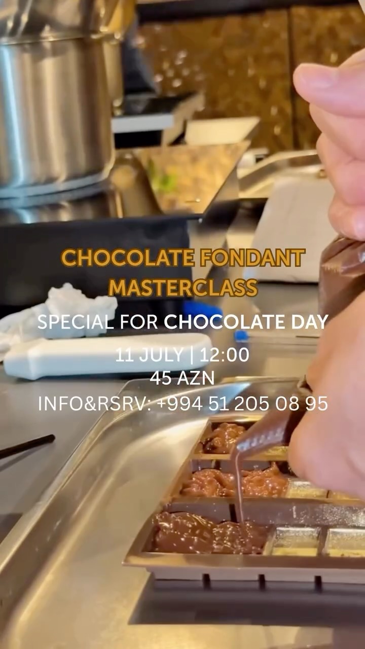 Şokolad Fondant Məşğələsi