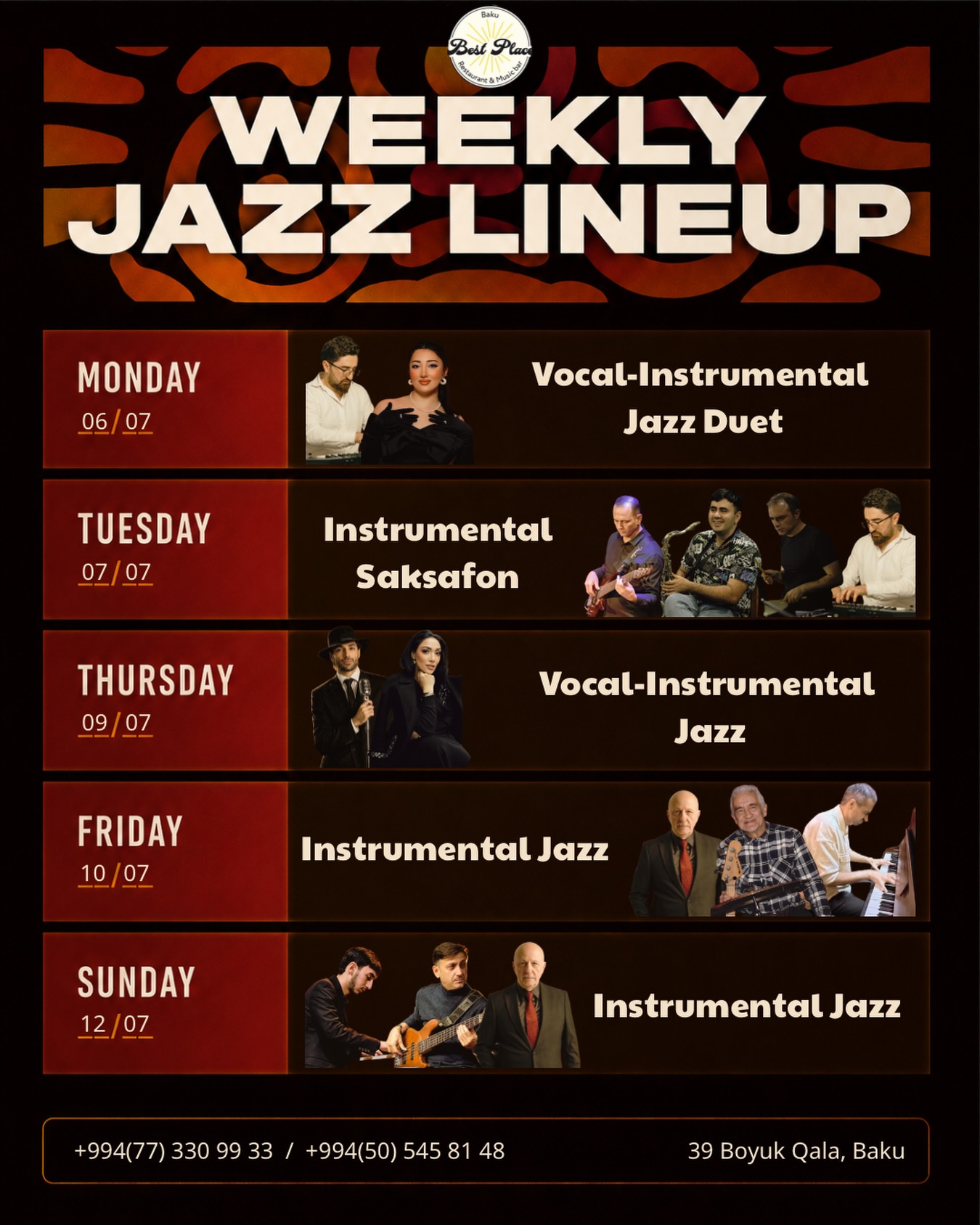 Live Jazz at Best Place