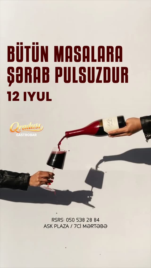 Wine Day at Qradusı Gastrobar