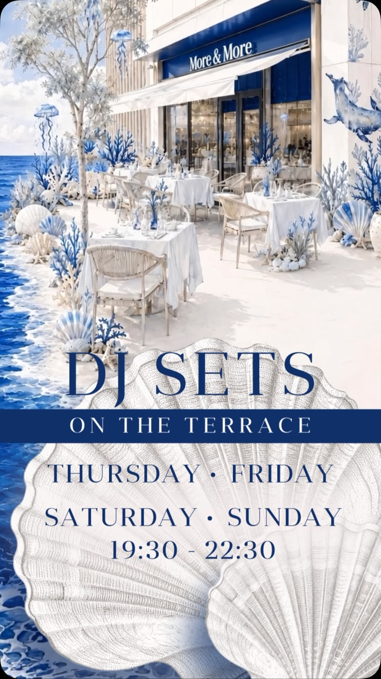 DJ setləri terasda