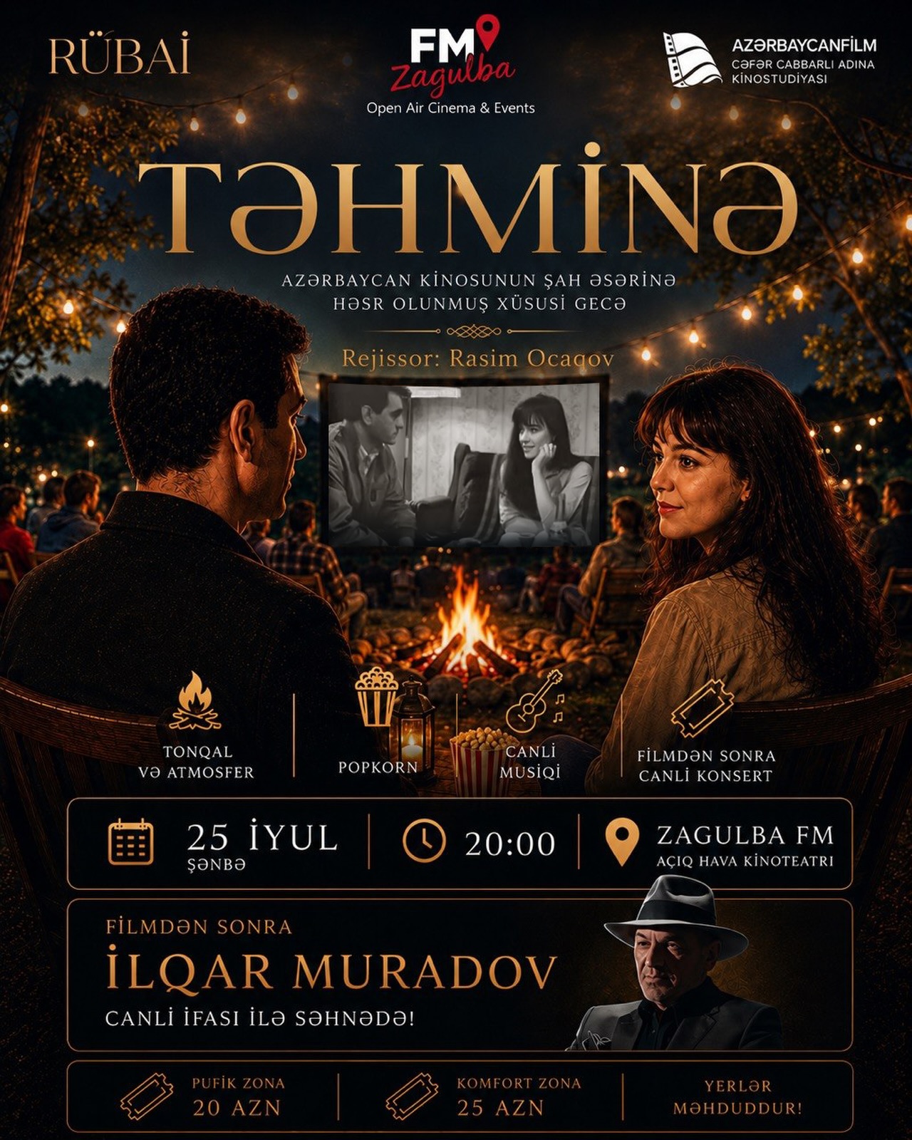 Специальная ночь фильма "Тəhminə"