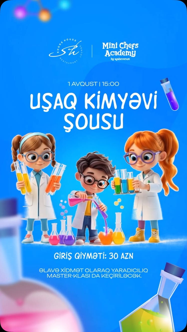 Children's Chemistry Show at Shore House