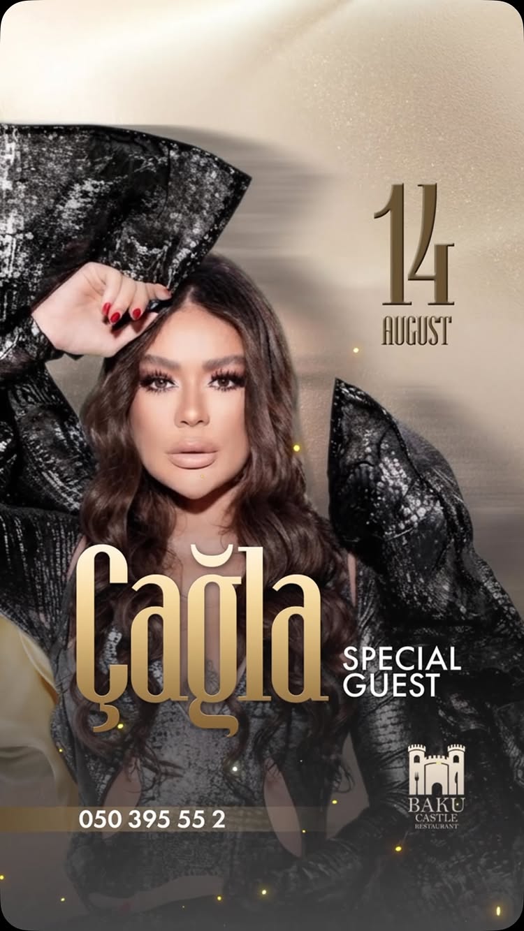 Don't miss the evening with Çağla!