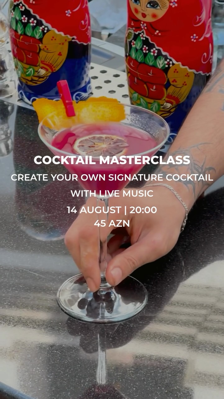Unique Evening with Cocktails and Live Music