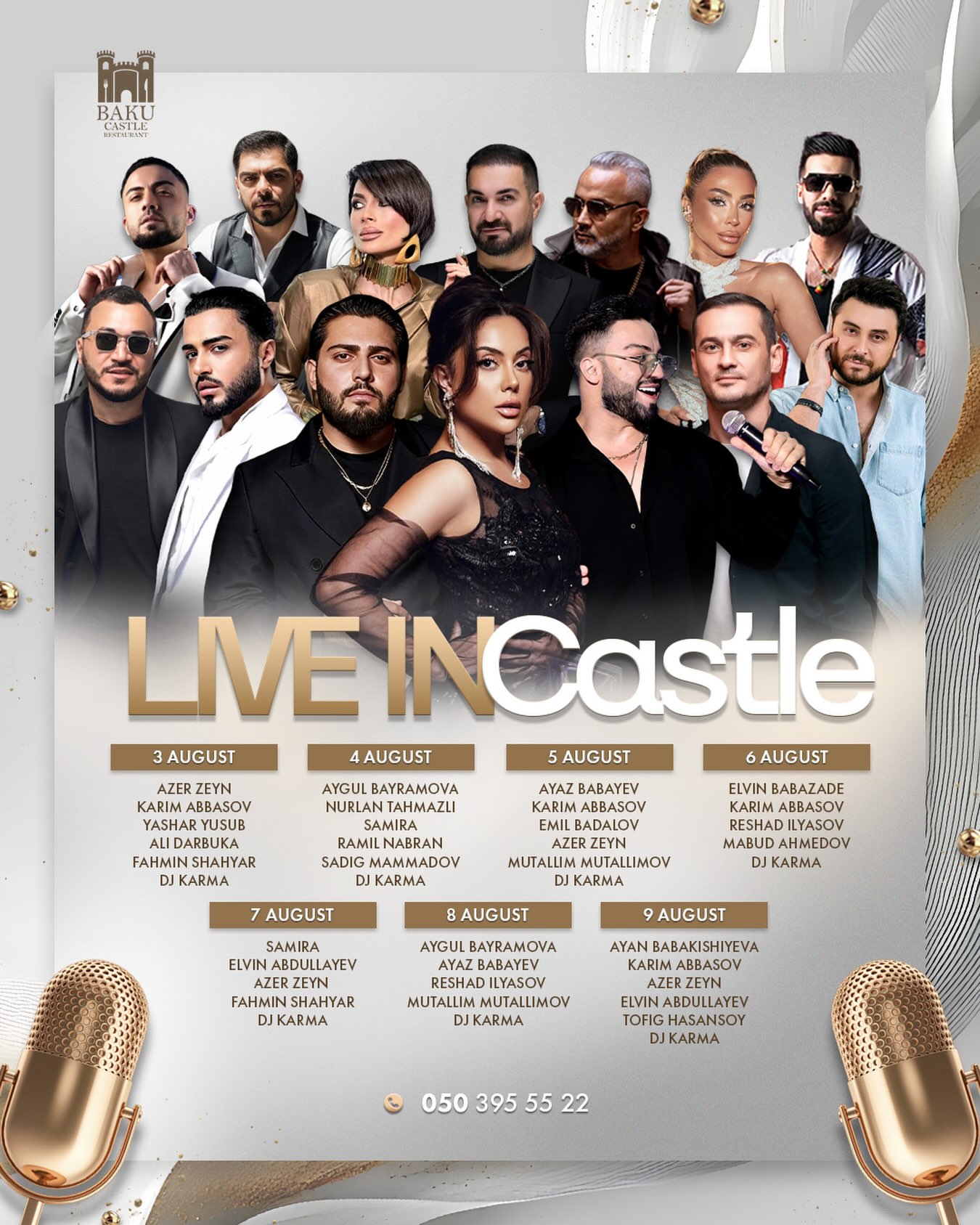 Baku Castle-da Canlı Konsert
