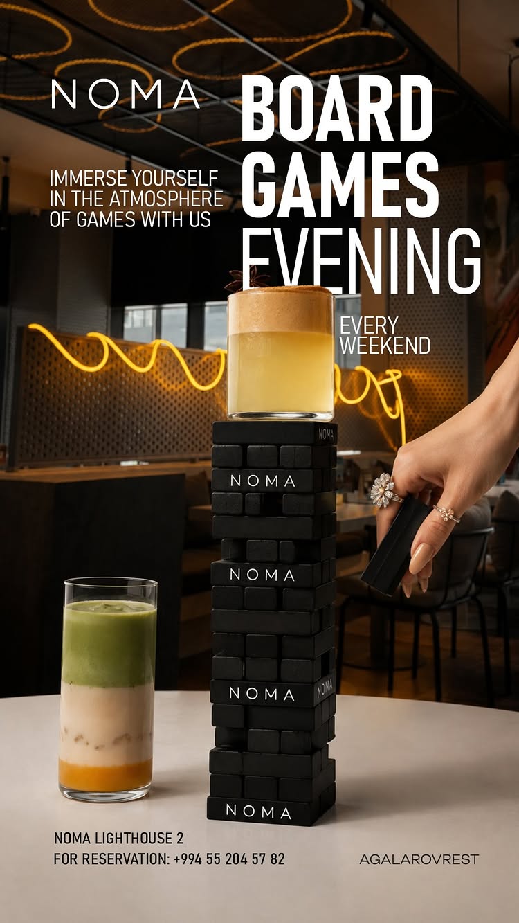 NOMA Lighthouse 2-də Stolüstü Oyun Axşamı