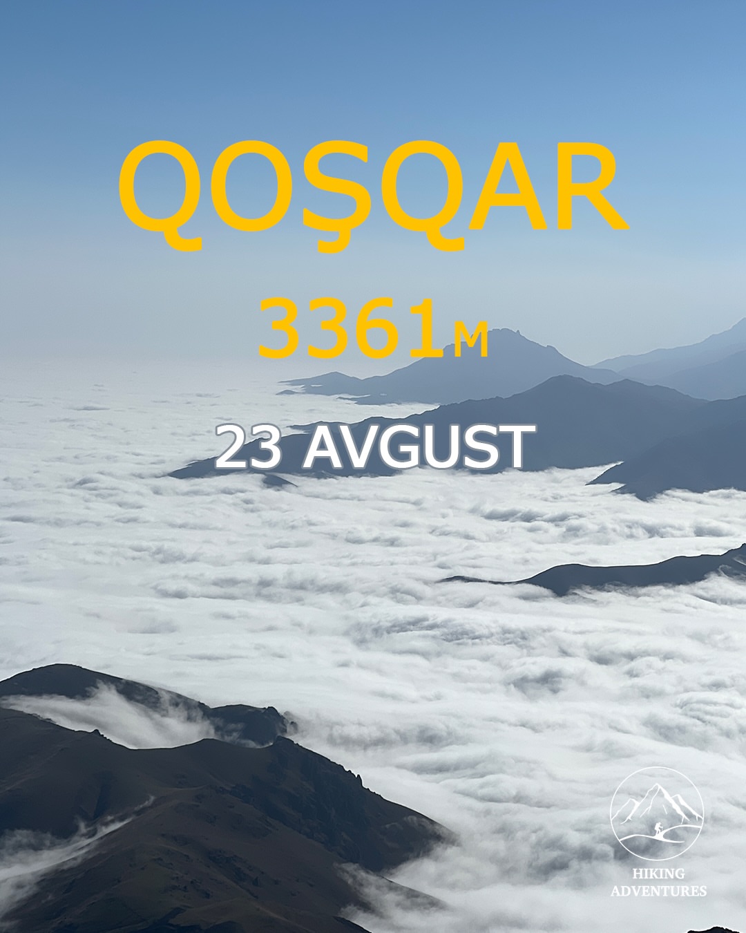 Qoşqar 3361 m Yürüşü