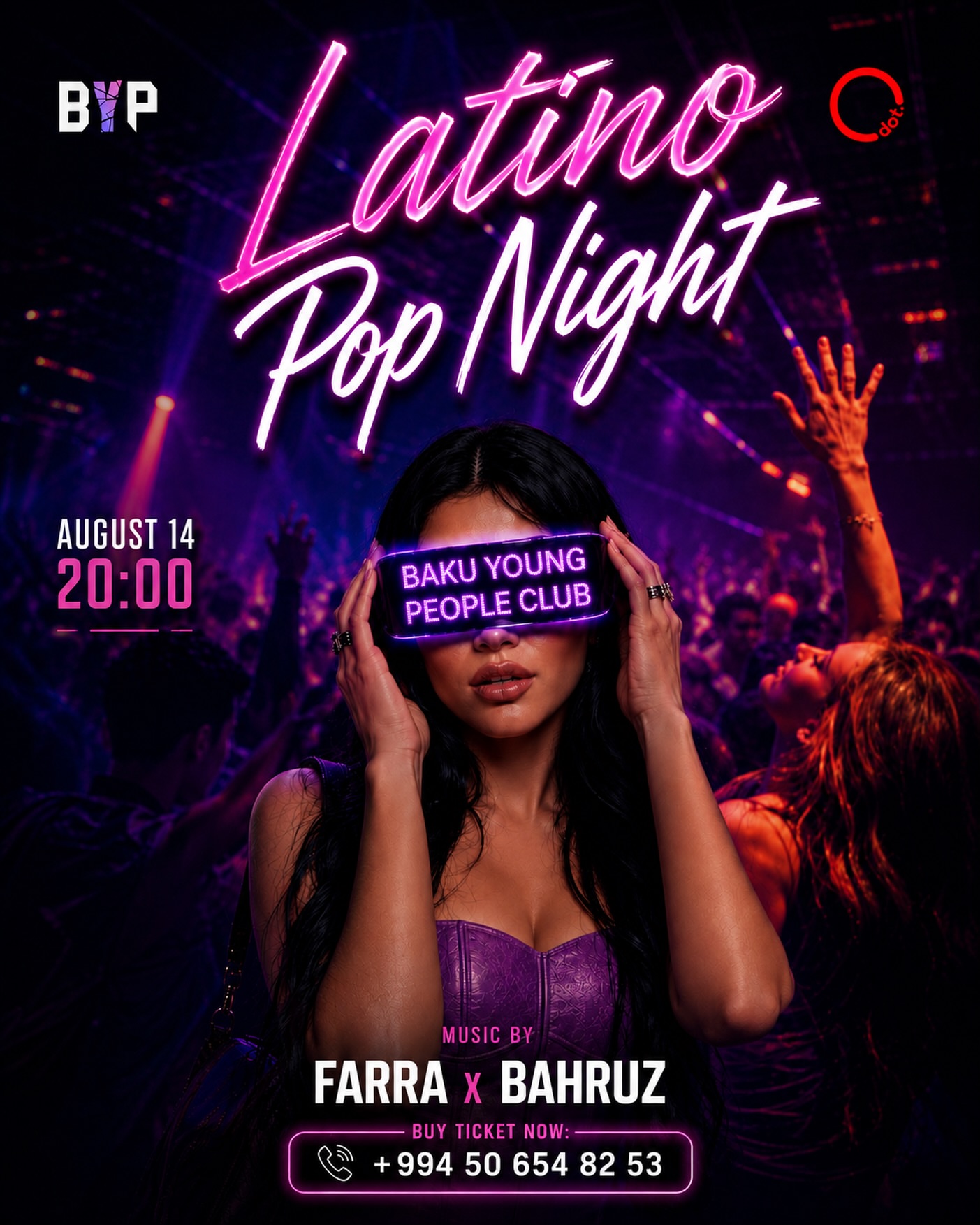 LATINO POP NIGHT - AUGUST 14