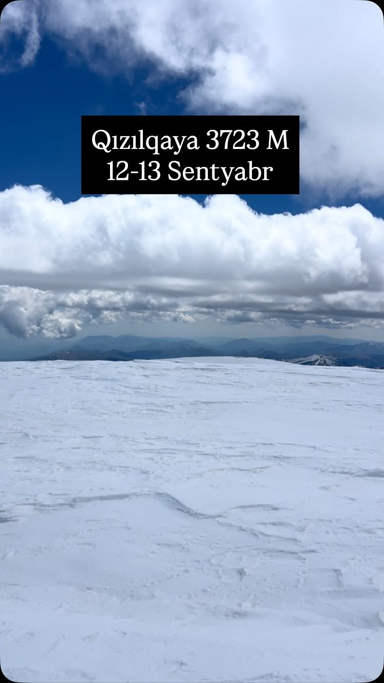 Hiking Adventure at Qızılqaya