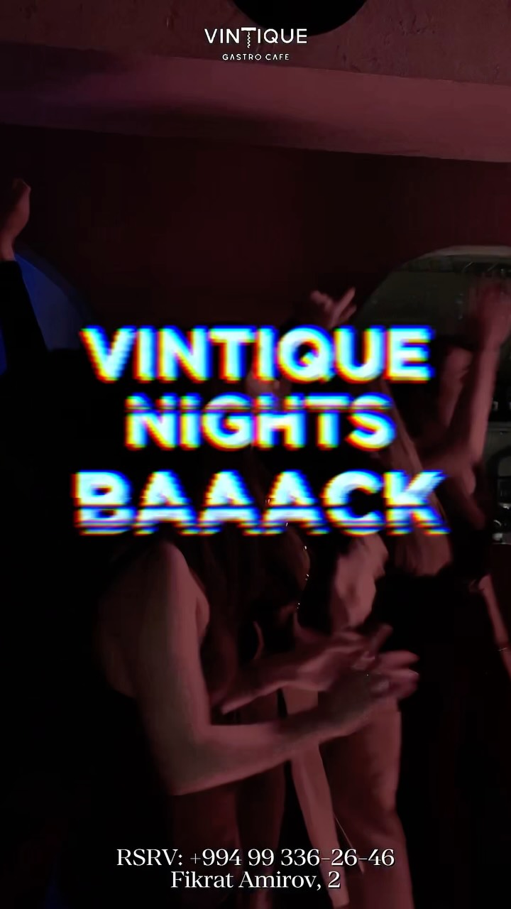 The Return of VINTIQUE NIGHTS