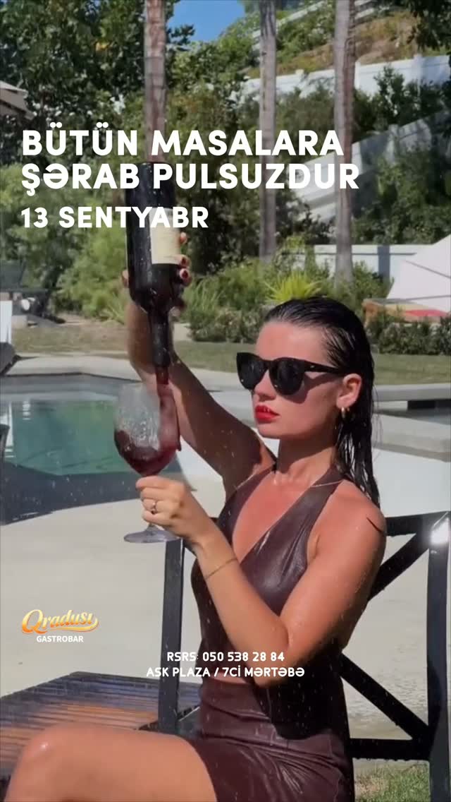 Qradusidə limitsiz şərab günü