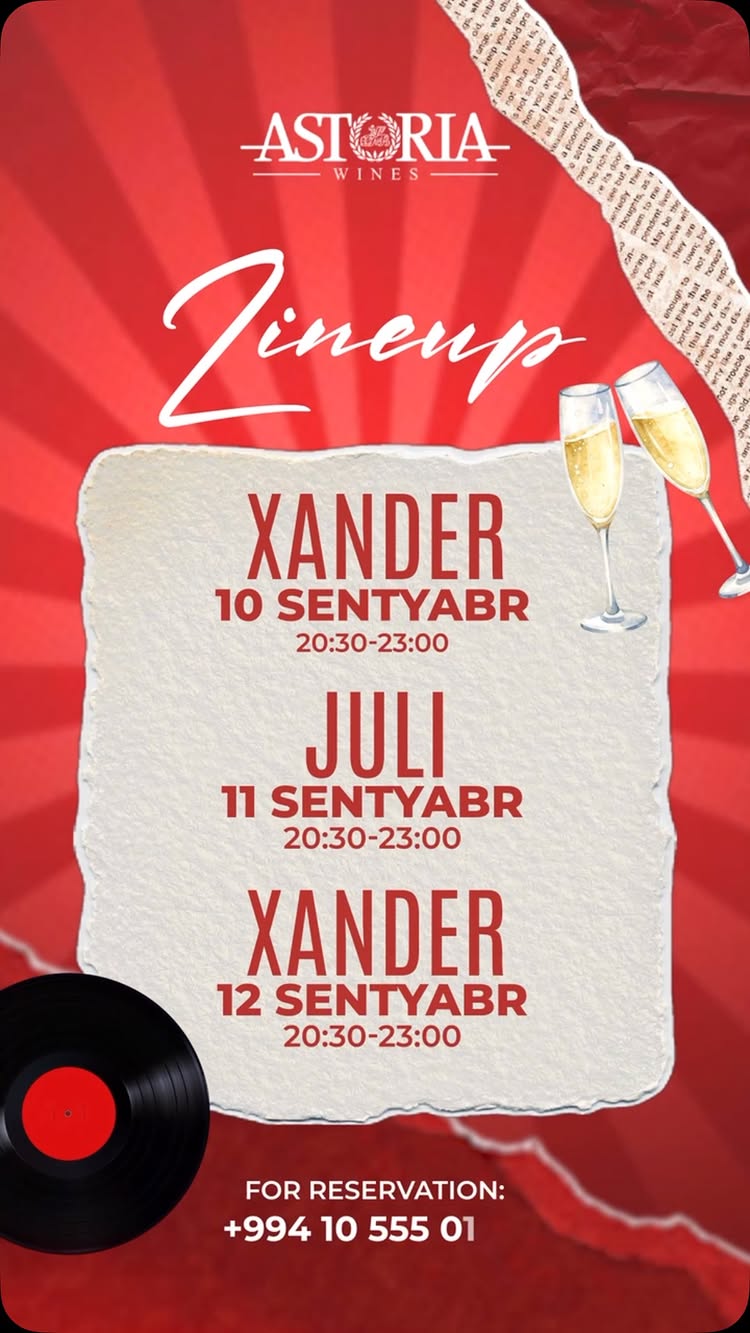 Astoria Prosecco Bar-da Canlı İfa