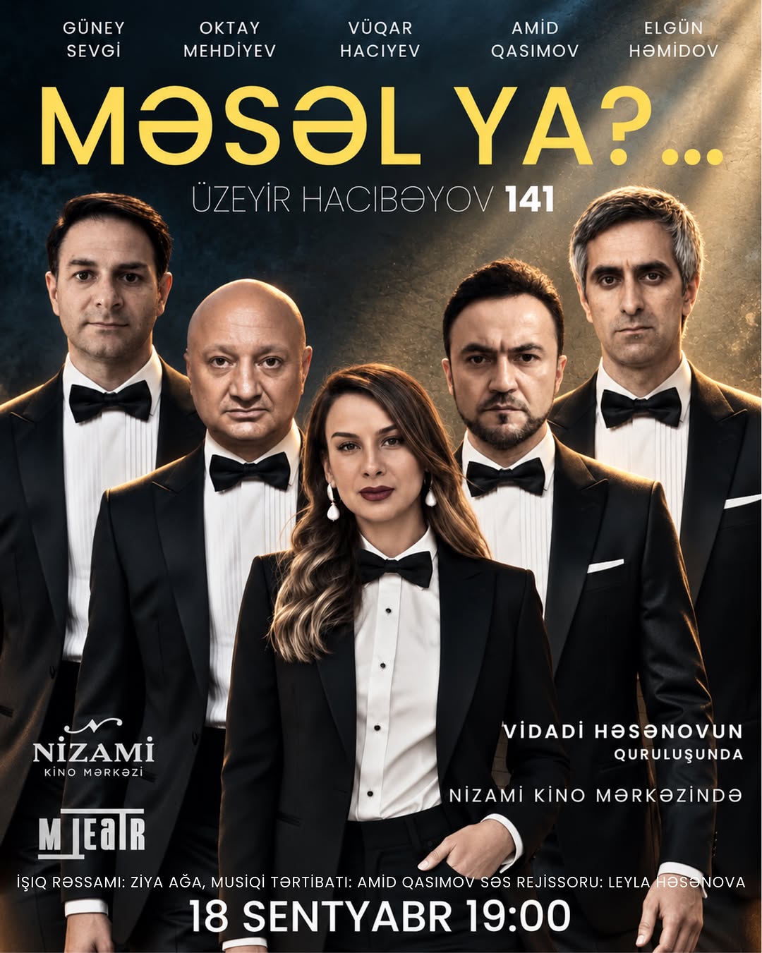 "MƏSƏL YA!?" tamaşası Nizami Kino Mərkəzində