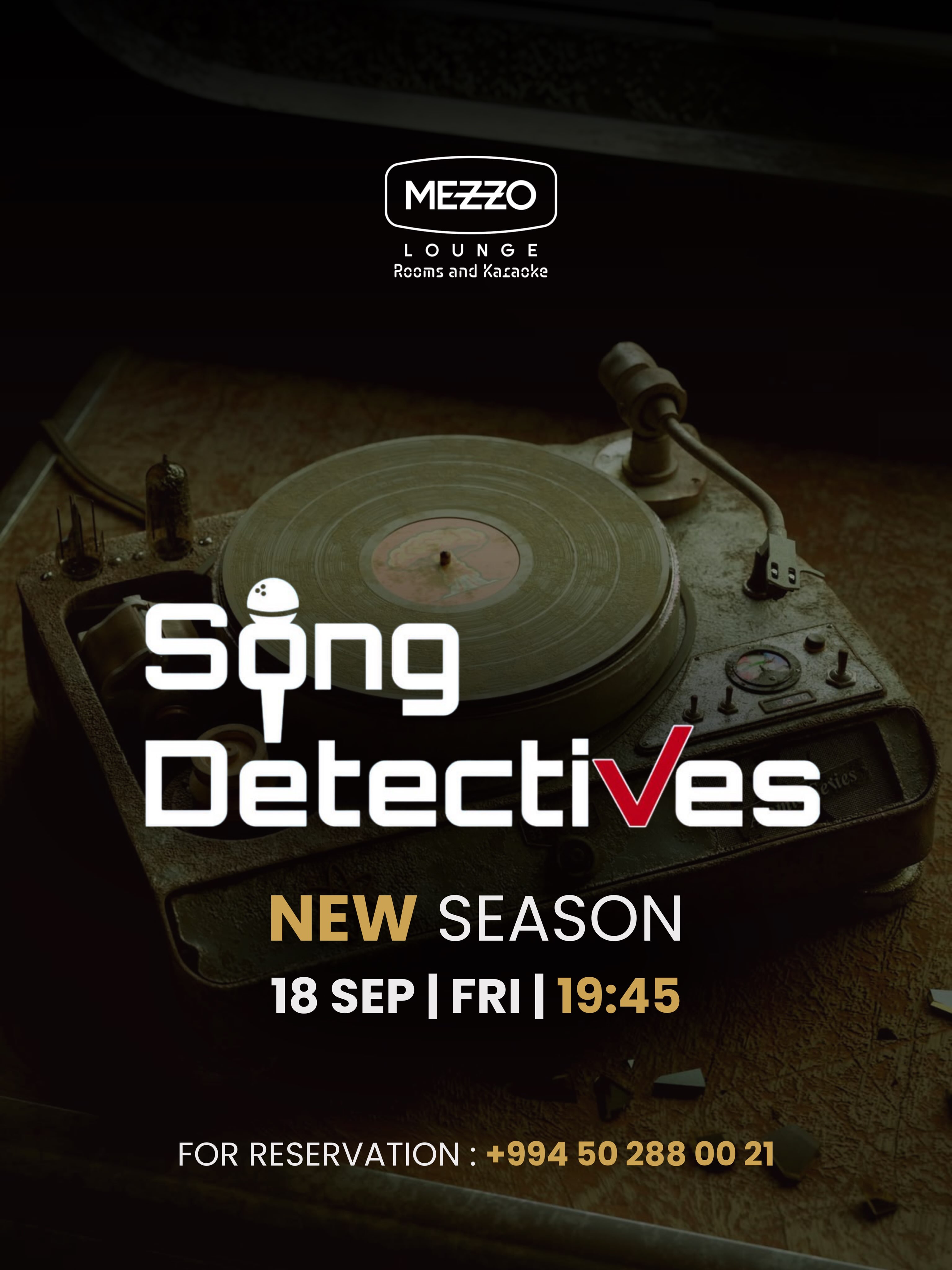 Song Detectives-in yeni mövsümünün ilk raundu Mezzo-da