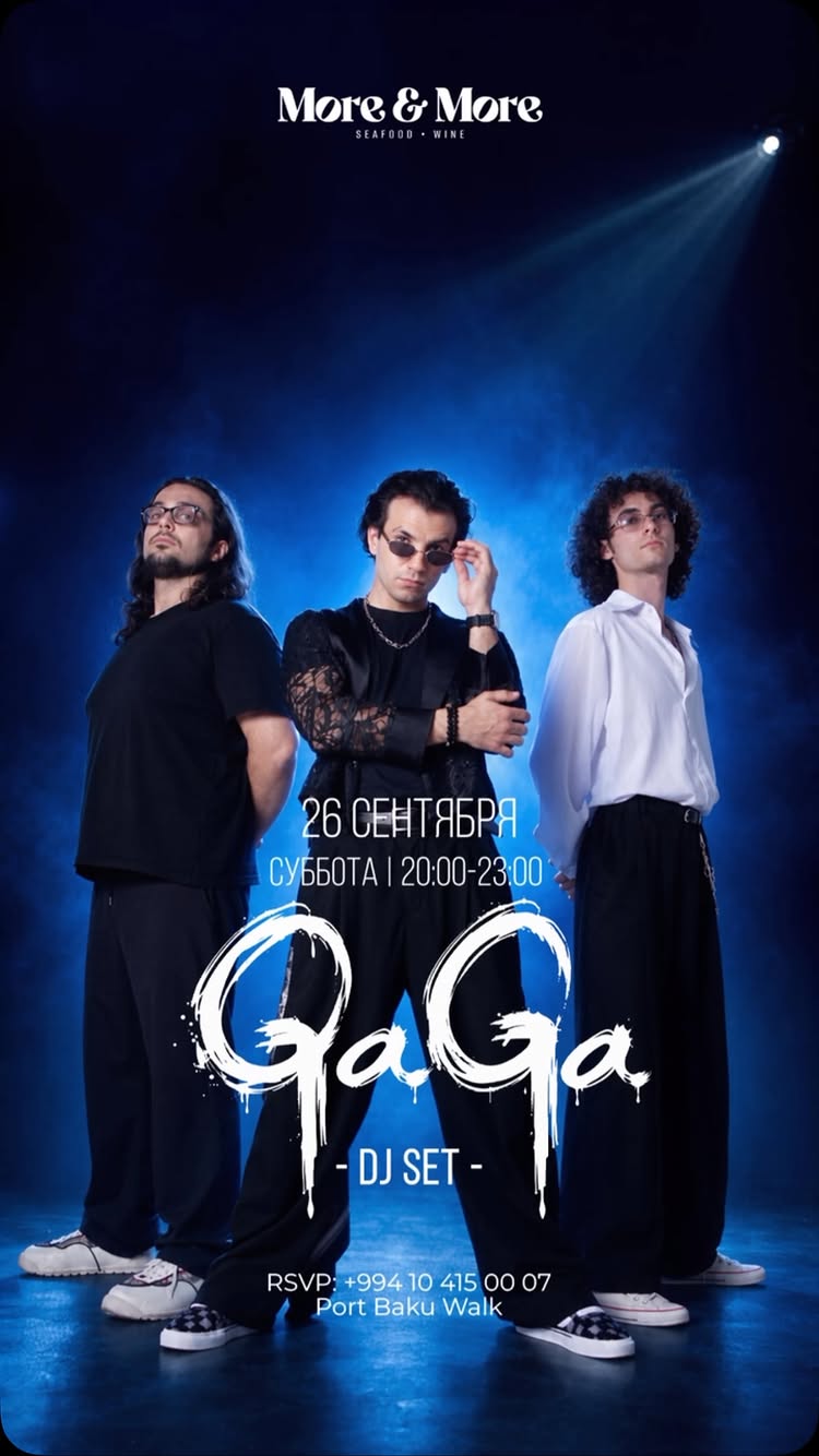 @theqaqaofficial-in canlı çıxışı və More&More-da DJ seti
