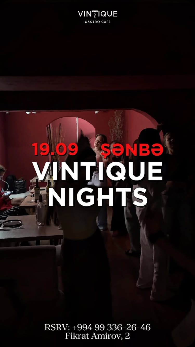 Vintique-də DJ REEAD ilə gecə