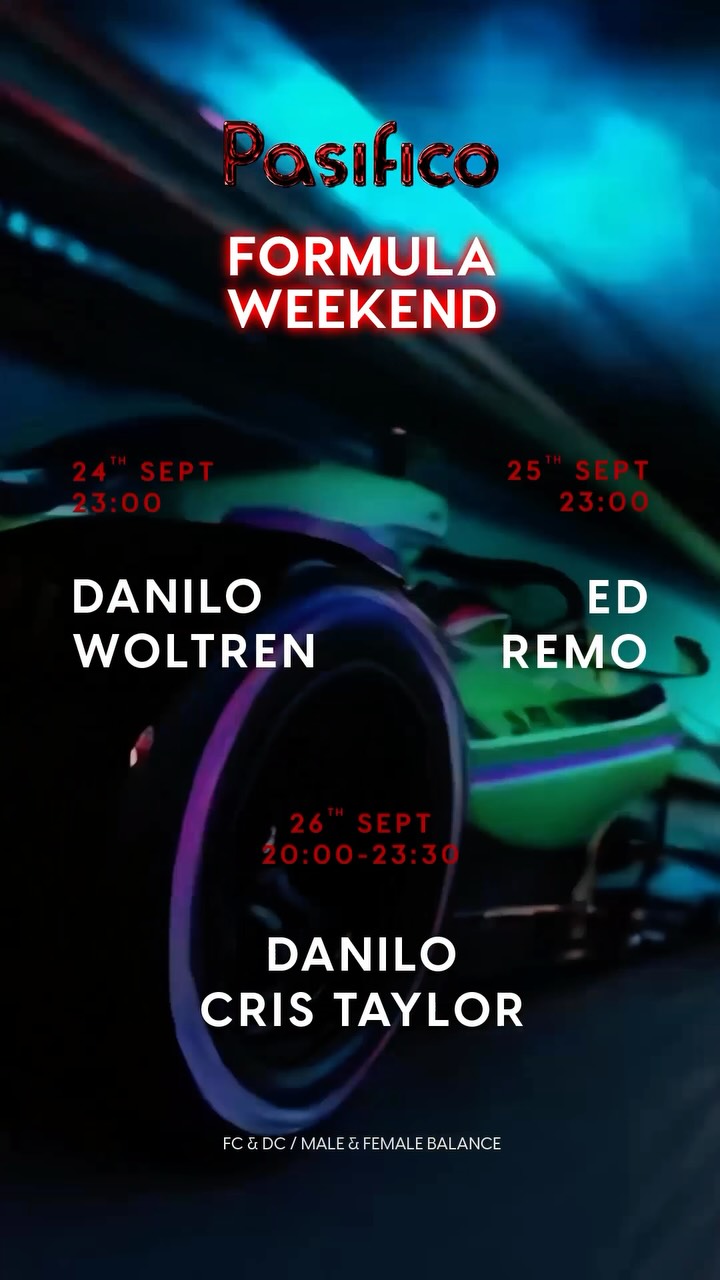 Pasifico Formula Weekend