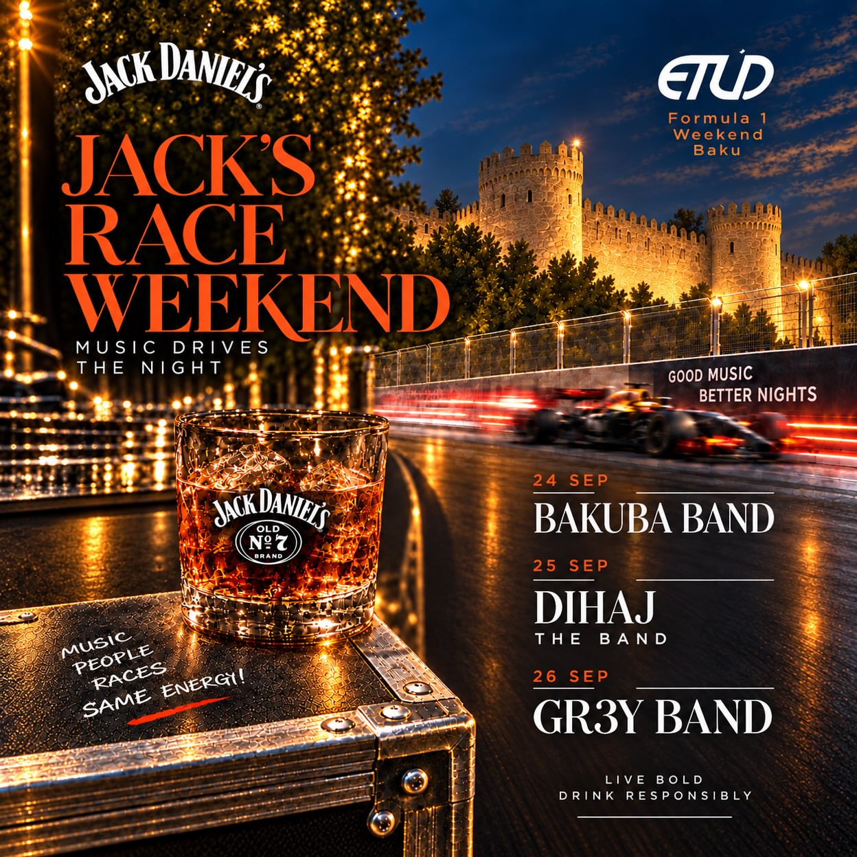 ETUD. Yarış Həftəsi Musiqi Marafonu.
