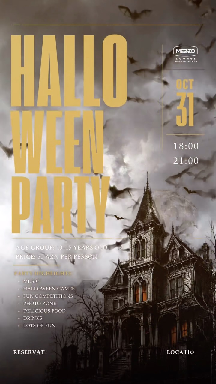 Halloween Party at MEZZO!