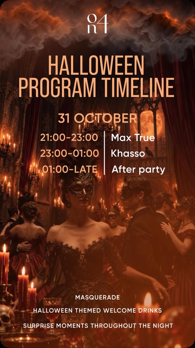Halloween Masquerade at ON4