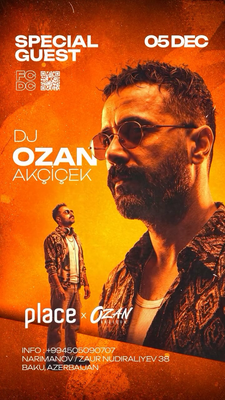 Вечеринка с DJ Ozan Akçiçek