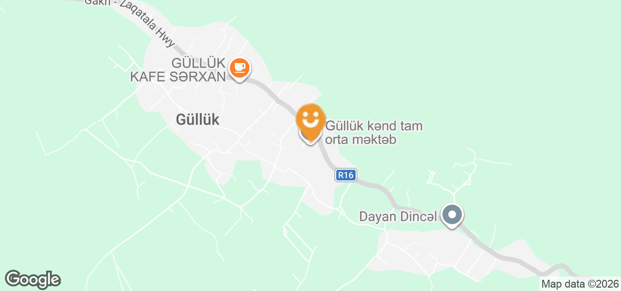 Mirza Alakbar Sabir Full Secondary School, Gulluk Village (Qakh)