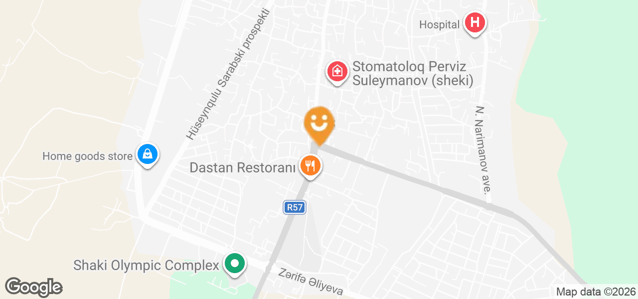 Терапевтическое отделение поликлиники Шекинской центральной районной больницы (Шаки)