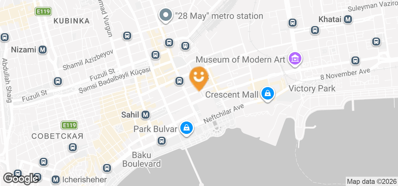 Магазин канцелярских товаров Aden (Баку)