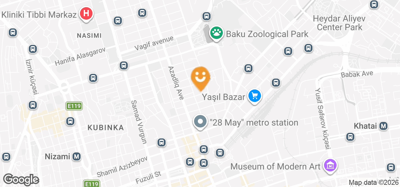 Eldorado trenajor zalı (Bakı)