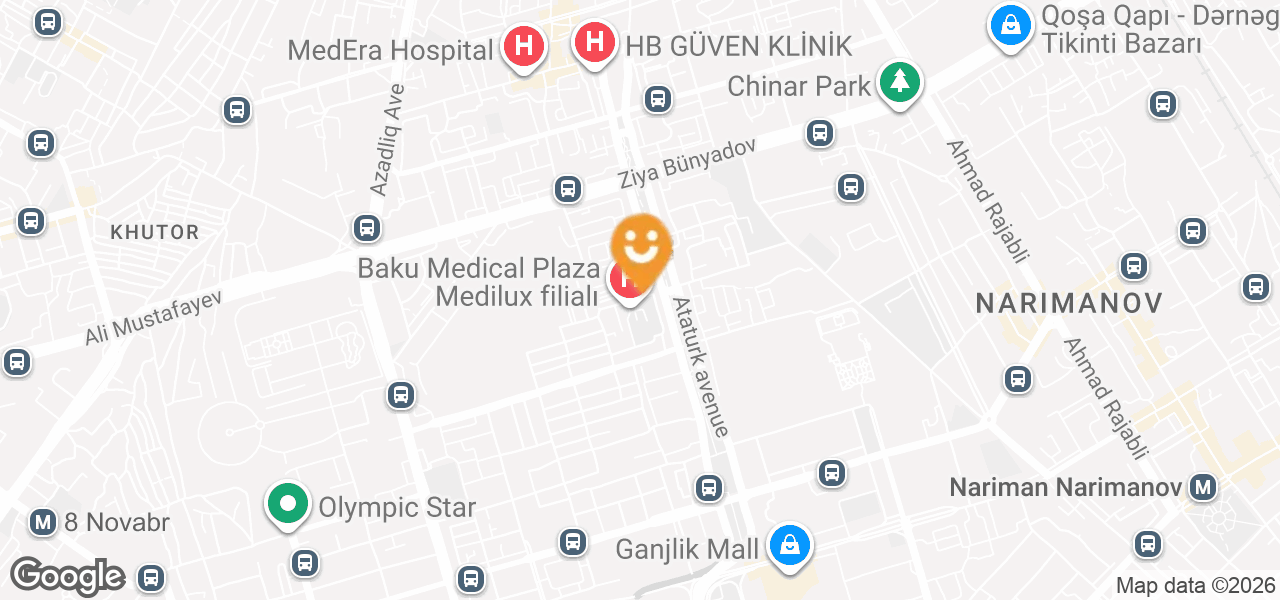 Baku Medikal Plaza-Medi Lyuks tibb mərkəzi