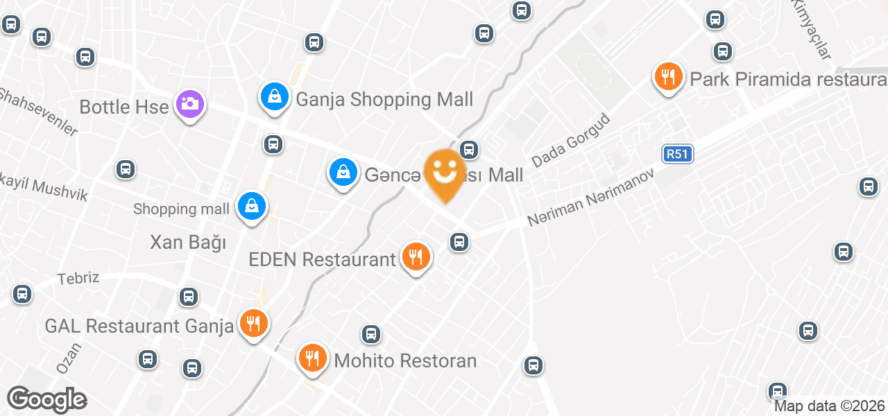 Nur Fidan pərdə mağazası (Gəncə)