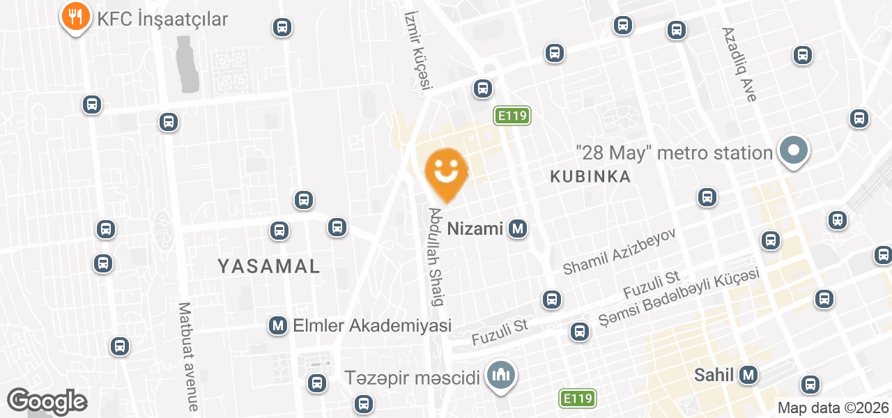 Avangard Taksi Kompani taxi order (Baku)