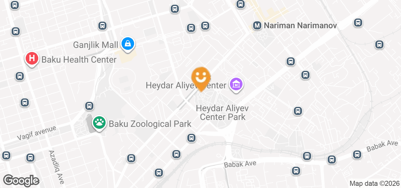 Heydər Əliyev Mərkəzinin Parkı (Mədəni istirahət yerləri (teatrlar, kinoteatrlar, qalareyalar, parklar, bağlar, bulvar)) (Bakı)