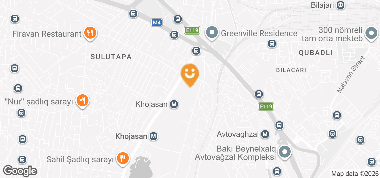 Metropolitenin Xocasəndəki elektrodeposu (Bakı)