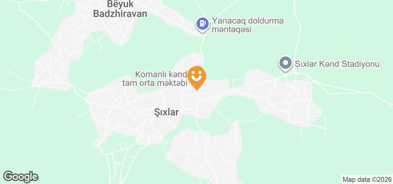 Cəlilabad Poçt Filialının Komanlı kənd poçt şöbəsi (Gəncə)