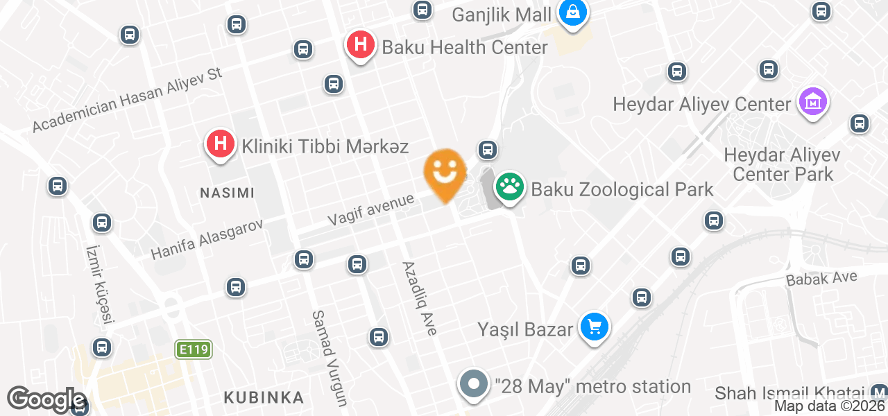 магазин мужской одежды Faldini (Баку)