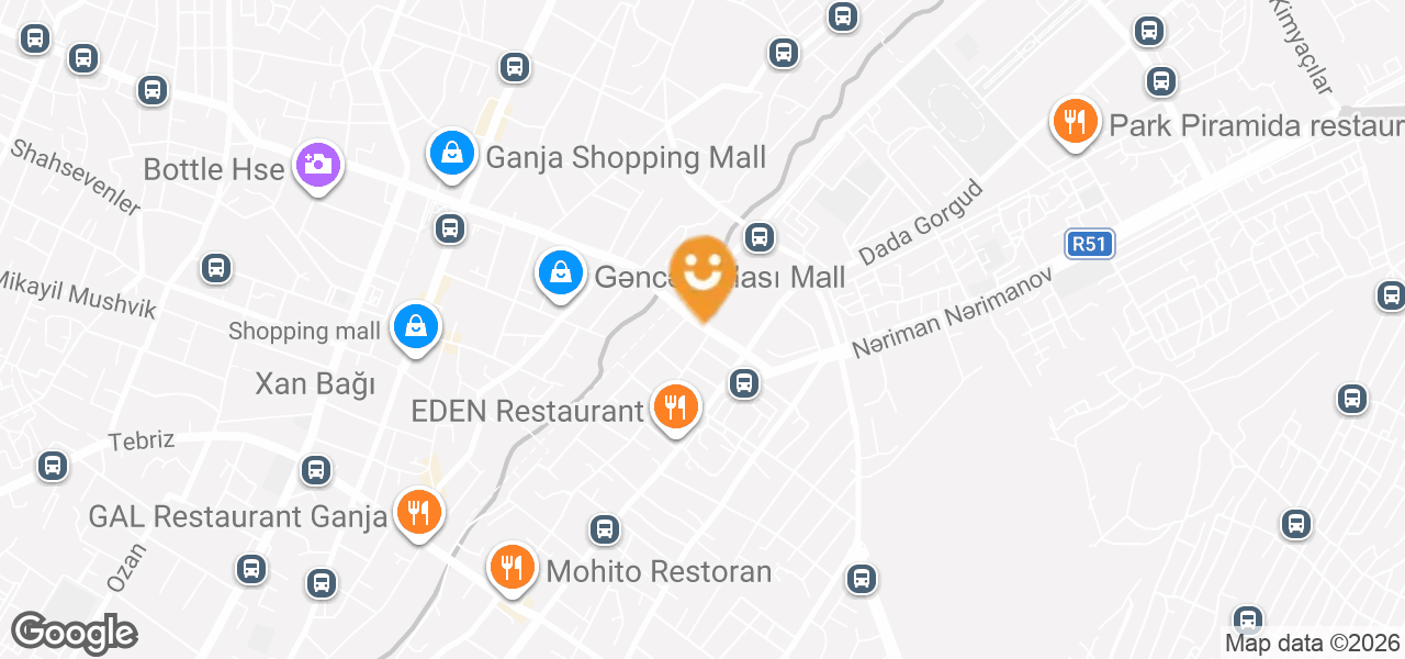 Gəlinlik paltarları mağazası (Gəncə)