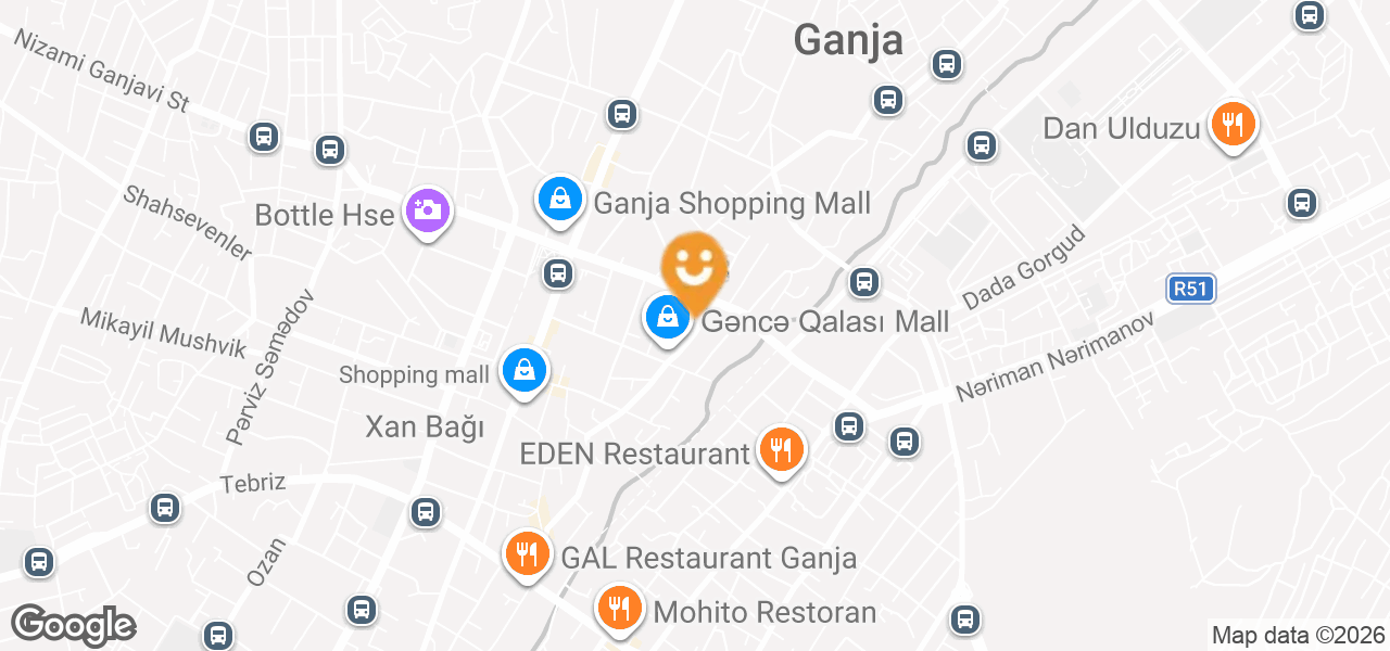 Boş elektrik malları mağazası (Gəncə)