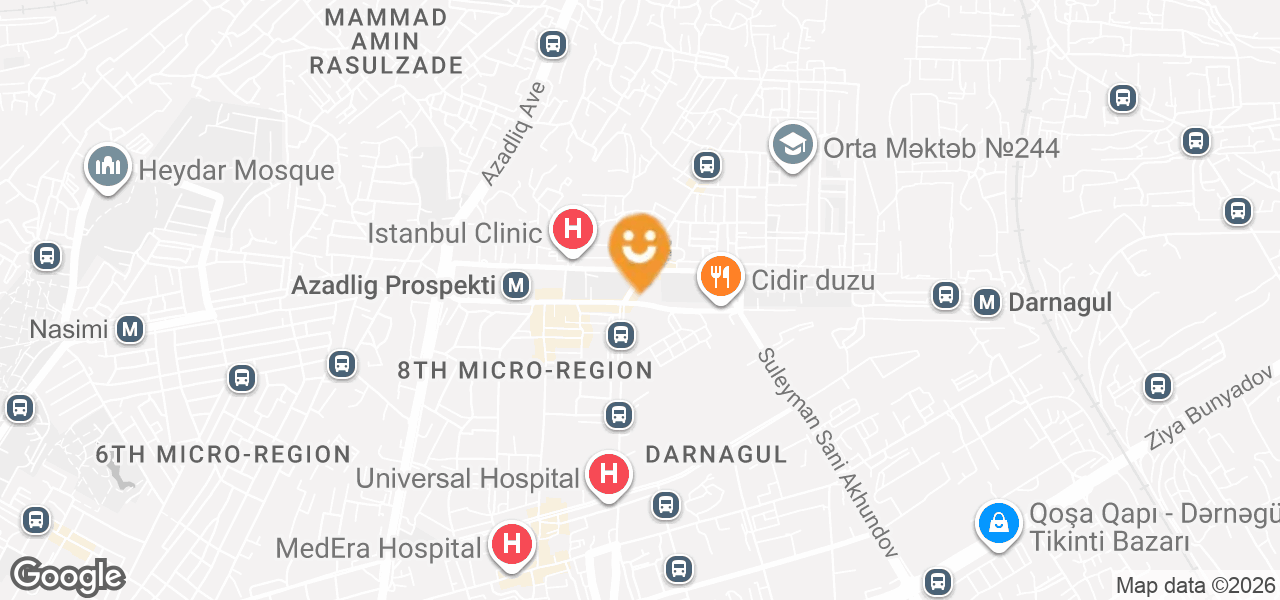 eManat ödəmə xidməti (Bakı)