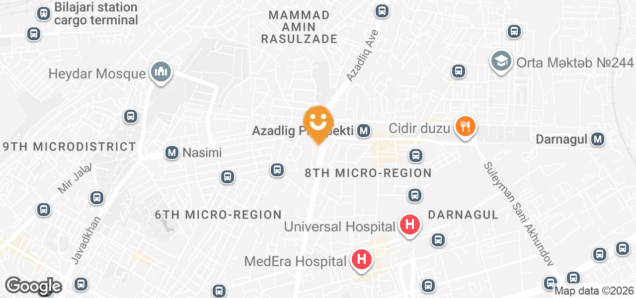 eManat ödəmə xidməti (Bakı)