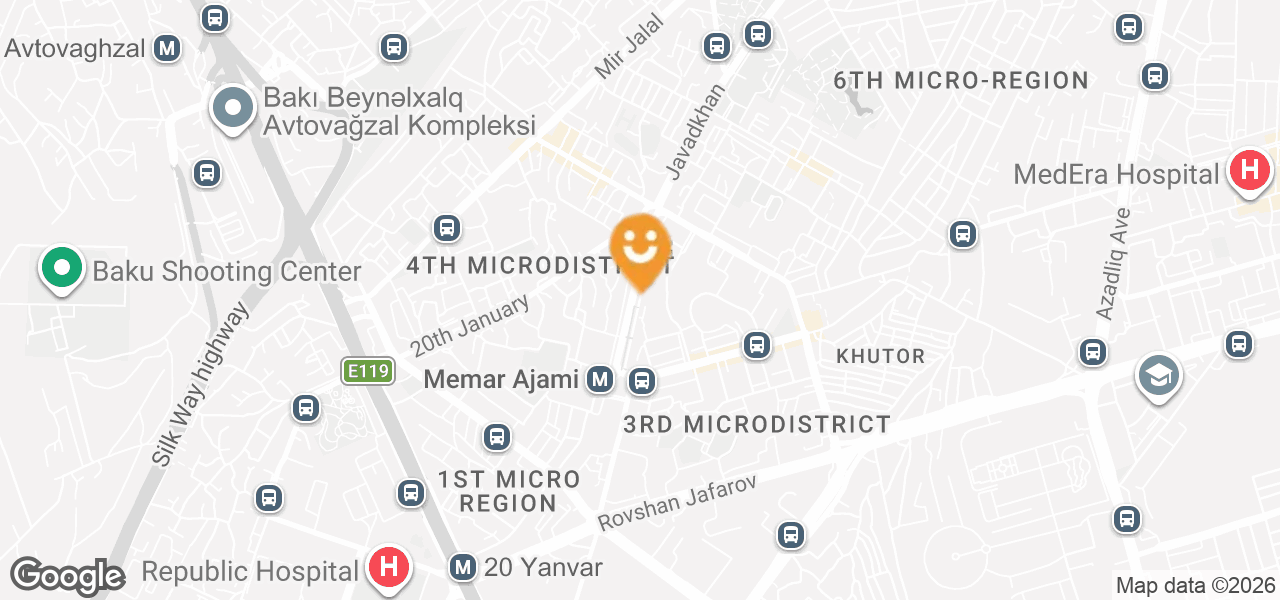 eManat ödəmə xidməti (Bakı)
